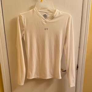 Under Armour Classic White V-Neck Shirt